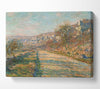 Monet Road Of La Roche-Guyon Canvas Wall Art