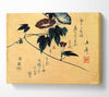 Hiroshige Morning Glory Canvas Wall Art