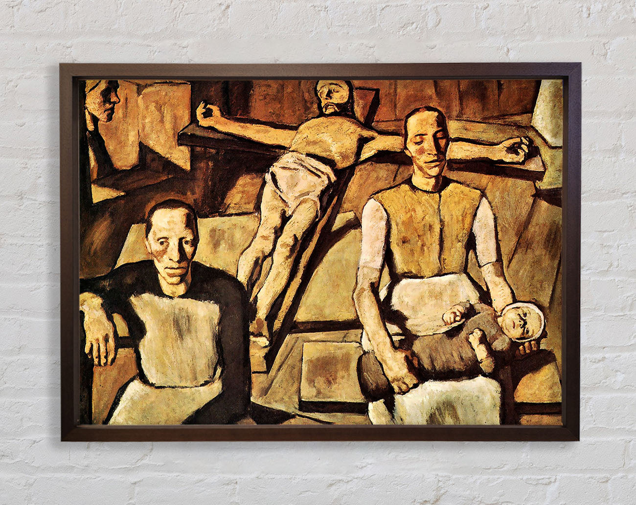 Albin Egger-Lienz Mother Framed Wall Art