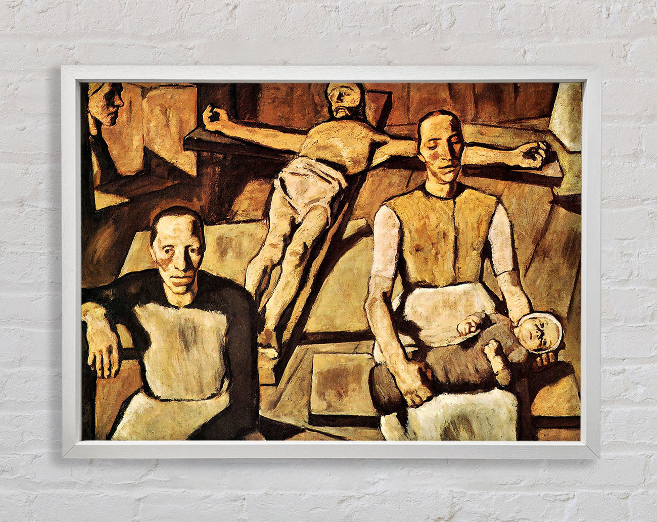 Albin Egger-Lienz Mother Framed Wall Art