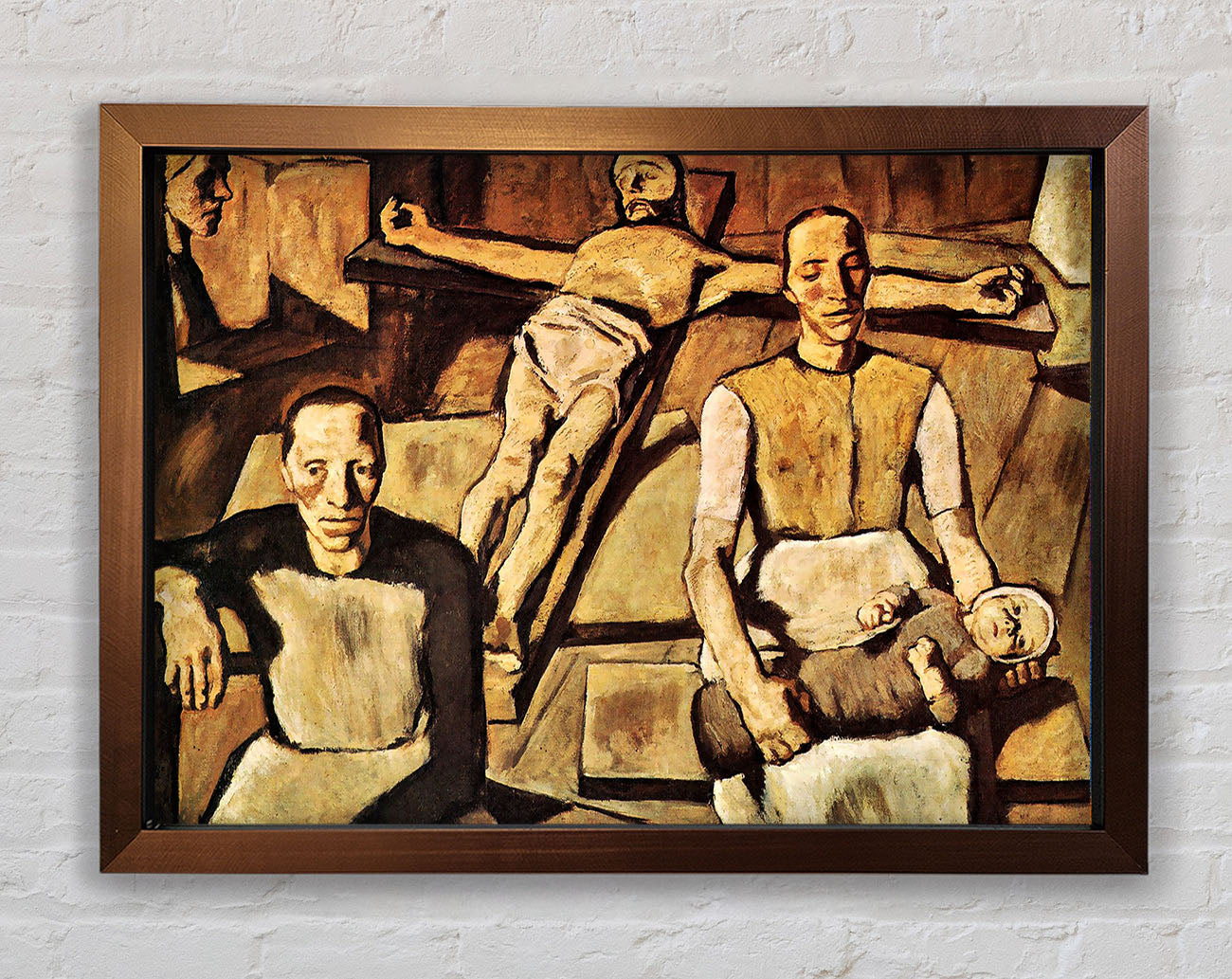 Albin Egger-Lienz Mother Framed Wall Art