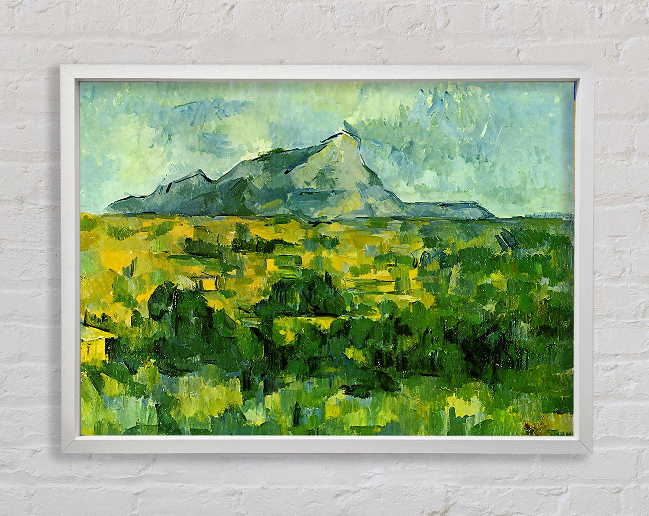 Cezanne Mount St Victiore Framed Wall Art