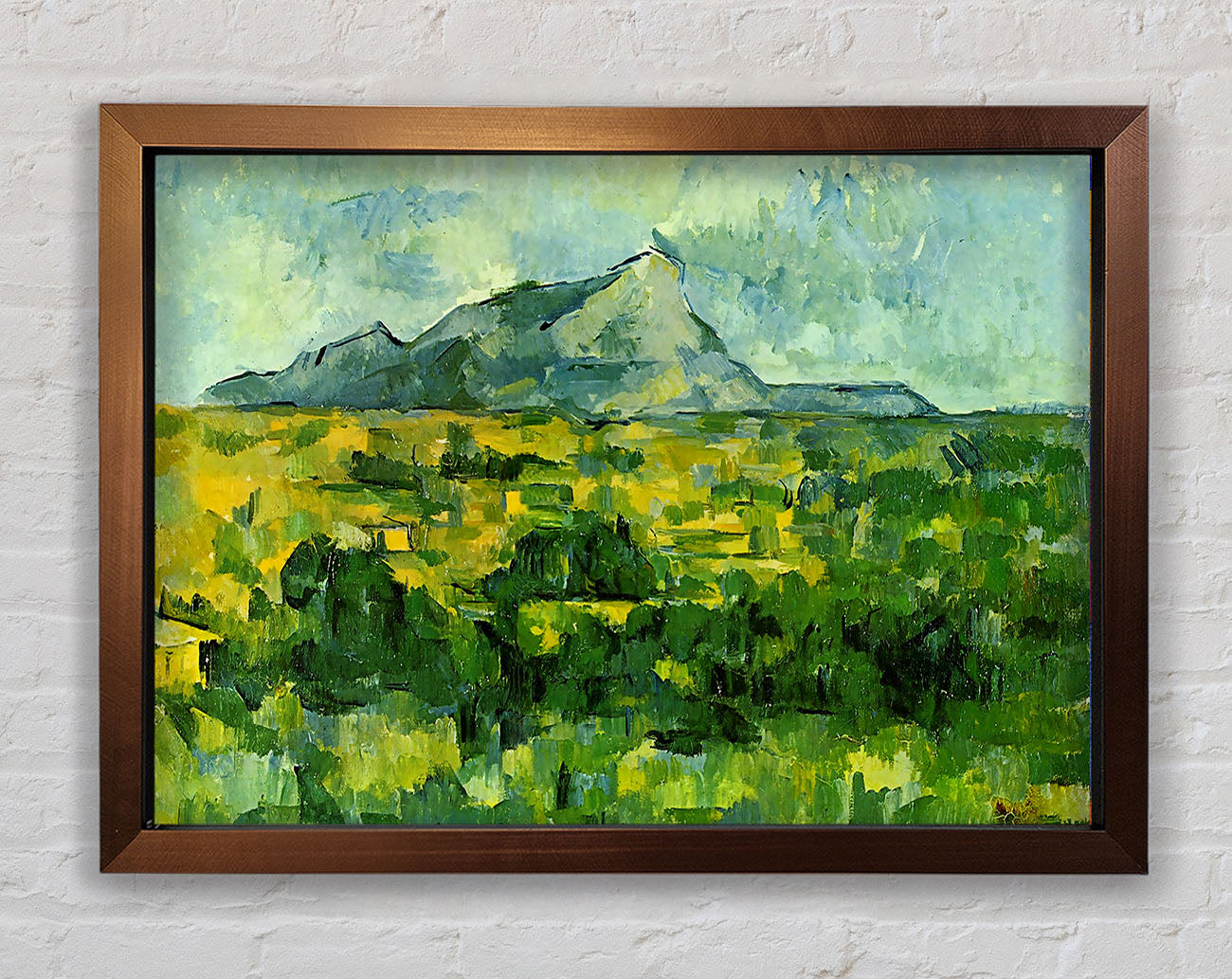 Cezanne Mount St Victiore Framed Wall Art