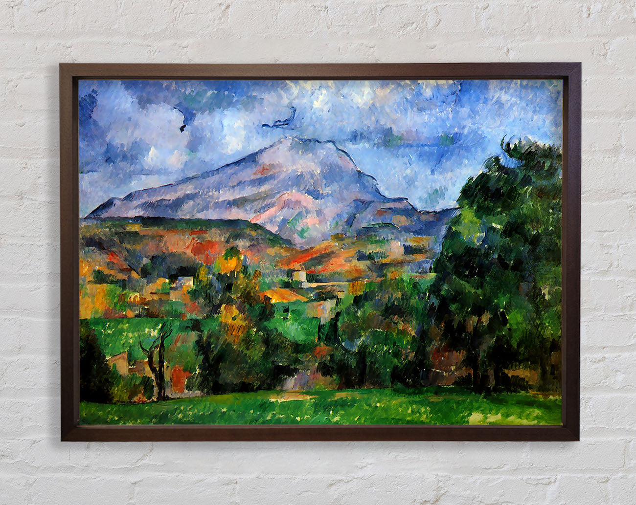 Cezanne Mount St Victoire Framed Wall Art