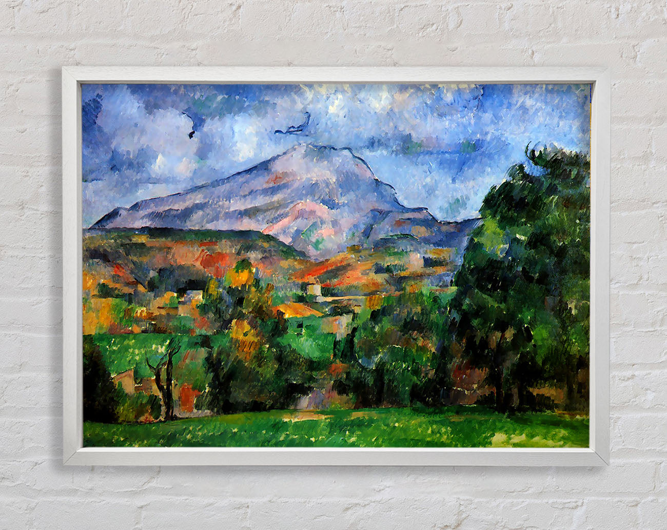 Cezanne Mount St Victoire Framed Wall Art