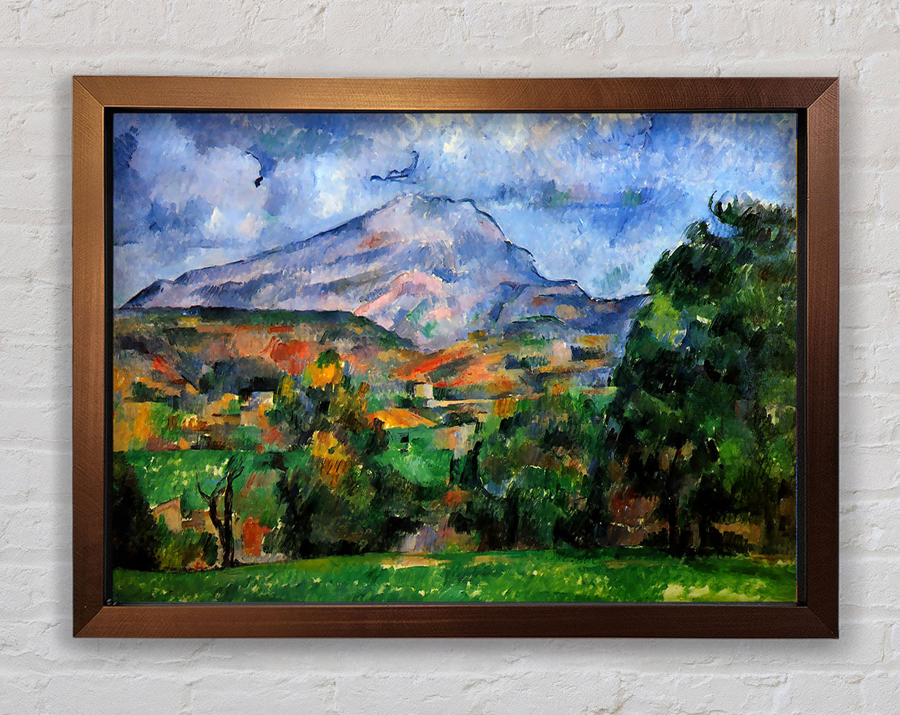 Cezanne Mount St Victoire Framed Wall Art