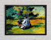 Cezanne Painter At Work Framed Wall Art