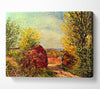Sisley Path In Veneux Nadon In Spring Canvas Wall Art