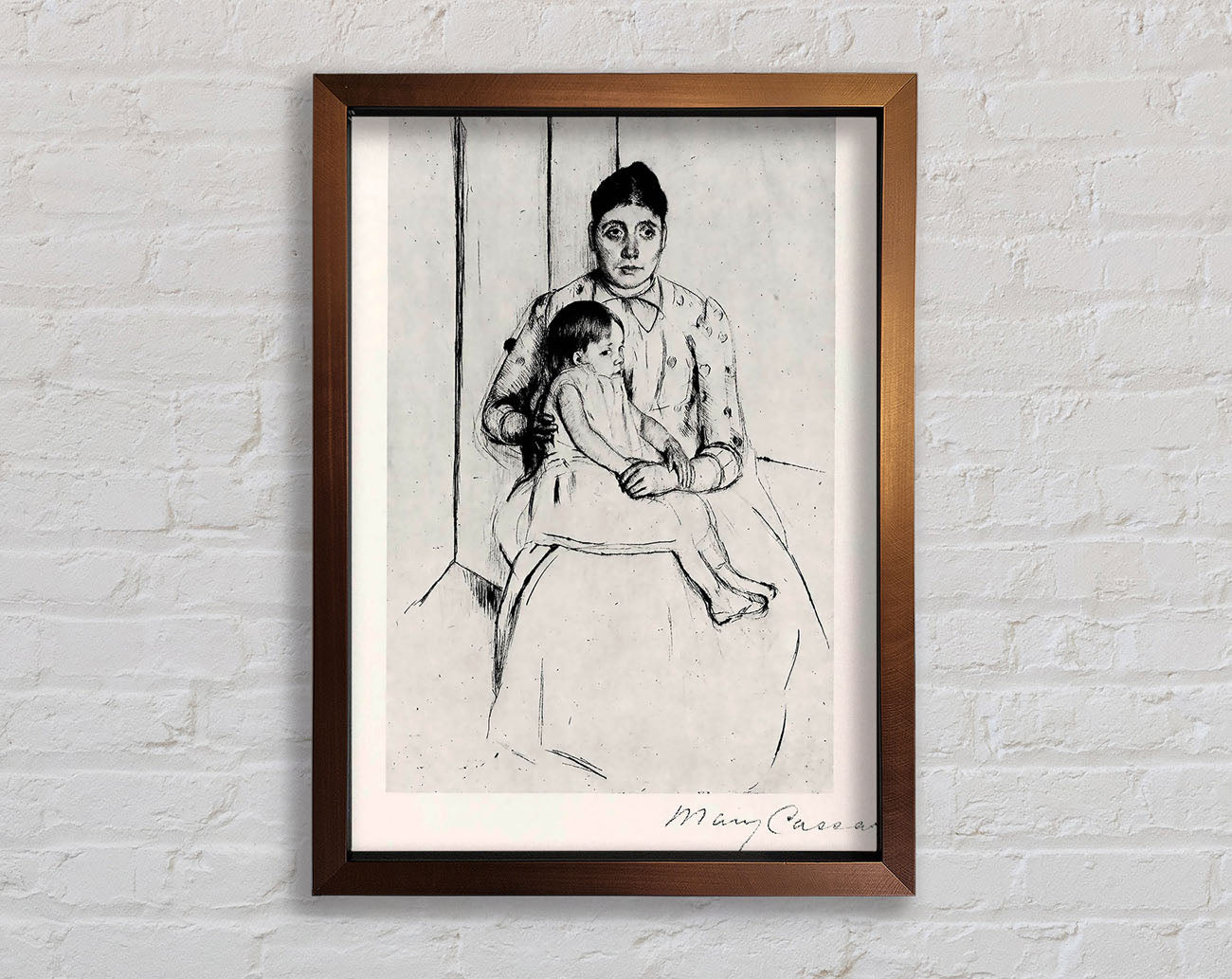 Cassatt Peace Framed Wall Art