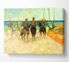 Gauguin Riding On The Beach 2 Canvas Wall Art