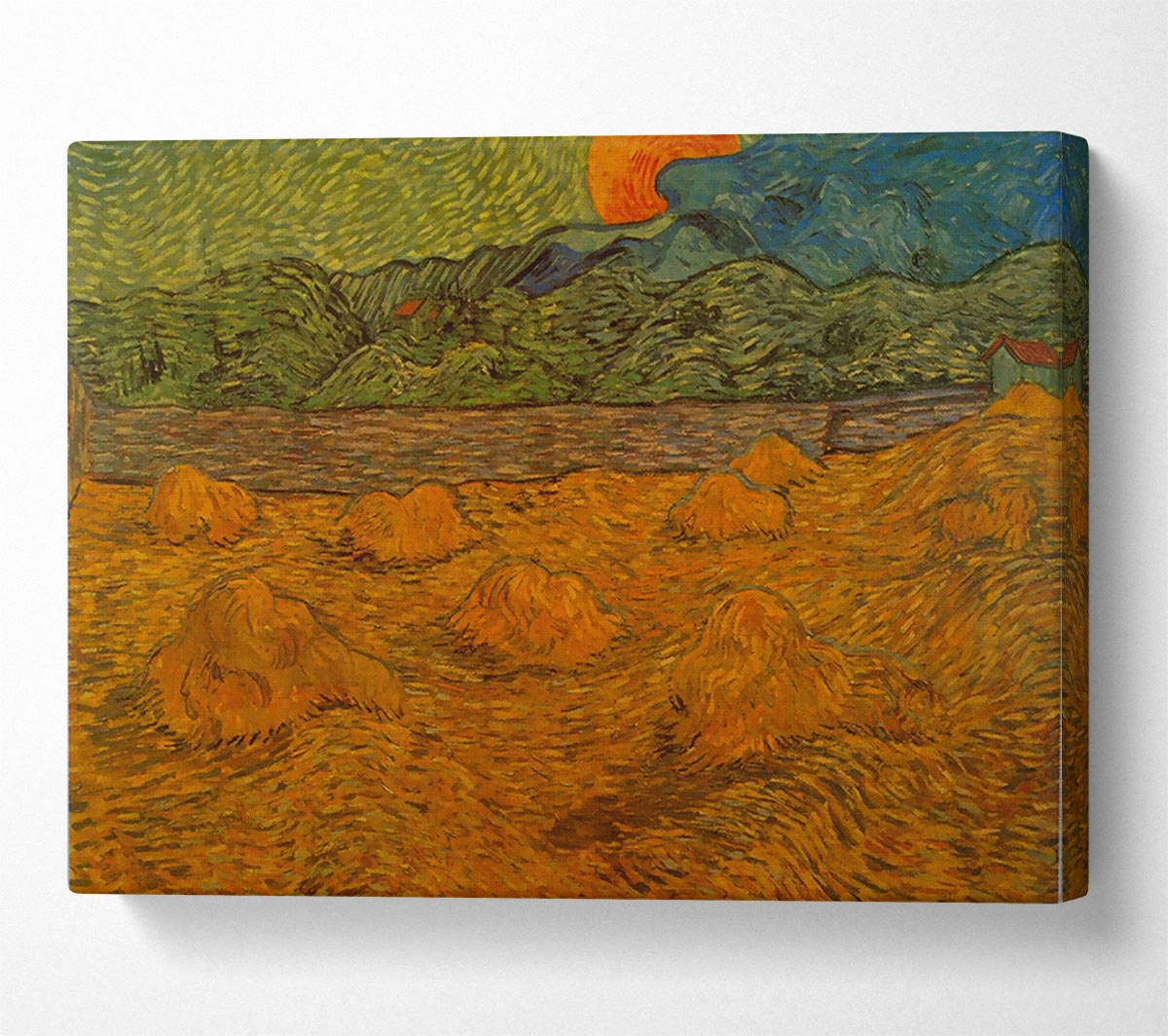 Monet Rising Moon Canvas Wall Art