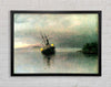 Bierstadt Shipwreck In Loring Bay Alaska Framed Wall Art