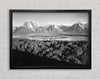 Ansel Adams Signal Hill In Grand Teton Wyoming Framed Wall Art