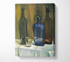 Juan Gris Siphon And Bottles Canvas Wall Art