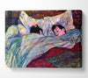 Toulouse Lautrec Sleeping Canvas Wall Art