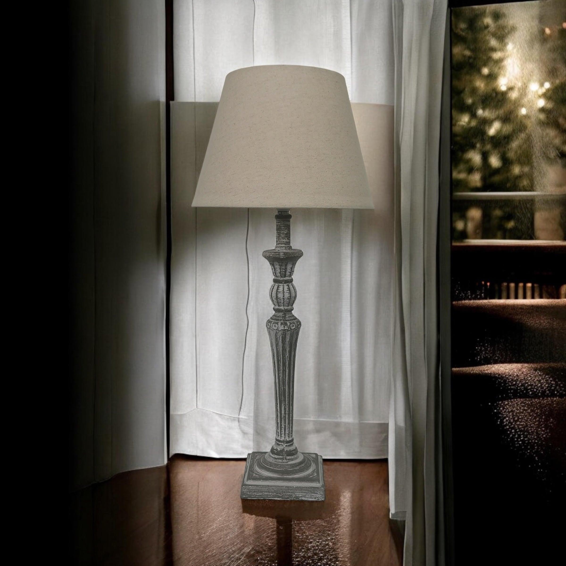 58CM LAMP AND SHADE