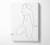 Modigliani Standing Nude 2 Canvas Wall Art