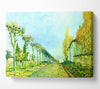 Sisley Street In Louveciennes Canvas Wall Art