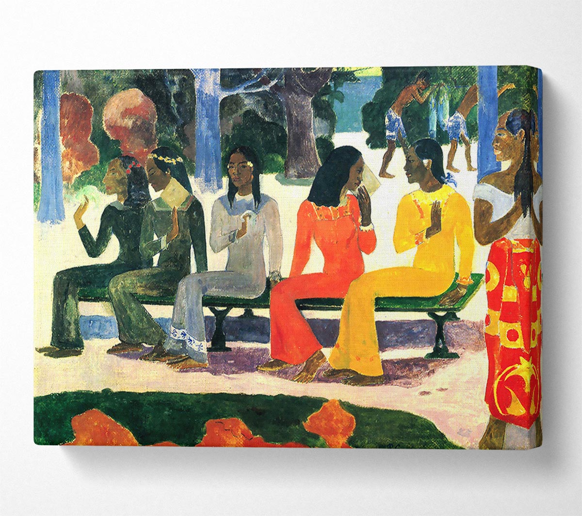 Gauguin Ta Matete Canvas Wall Art