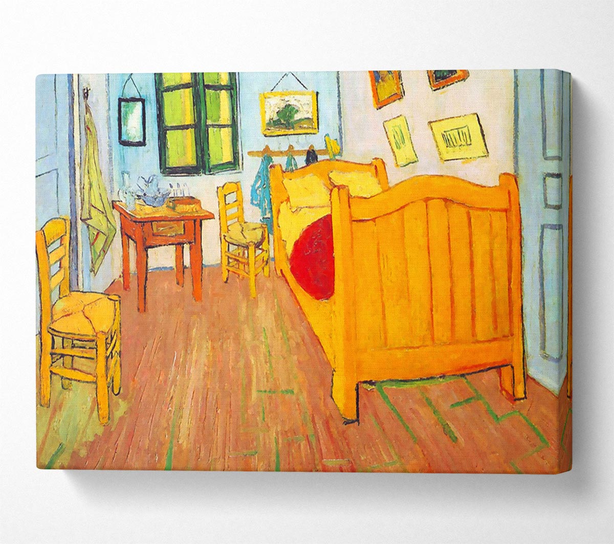 Van Gogh The Bedroom In Arles. Saint-Remy Canvas Wall Art