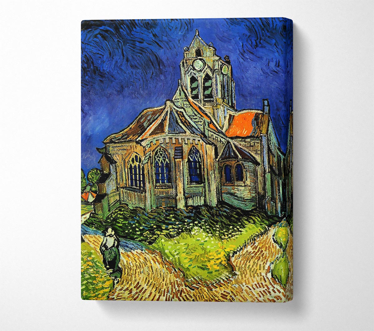 Van Gogh The Church At Auvers Canvas Wall Art