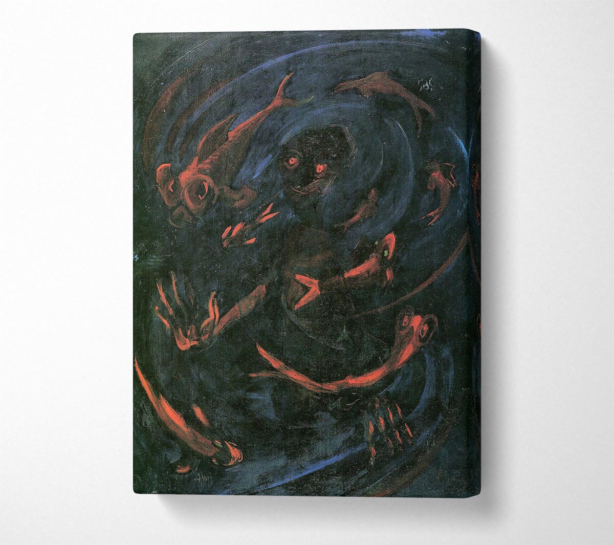 Walter Gramatte The Dream Of The Fish 1 Canvas Wall Art