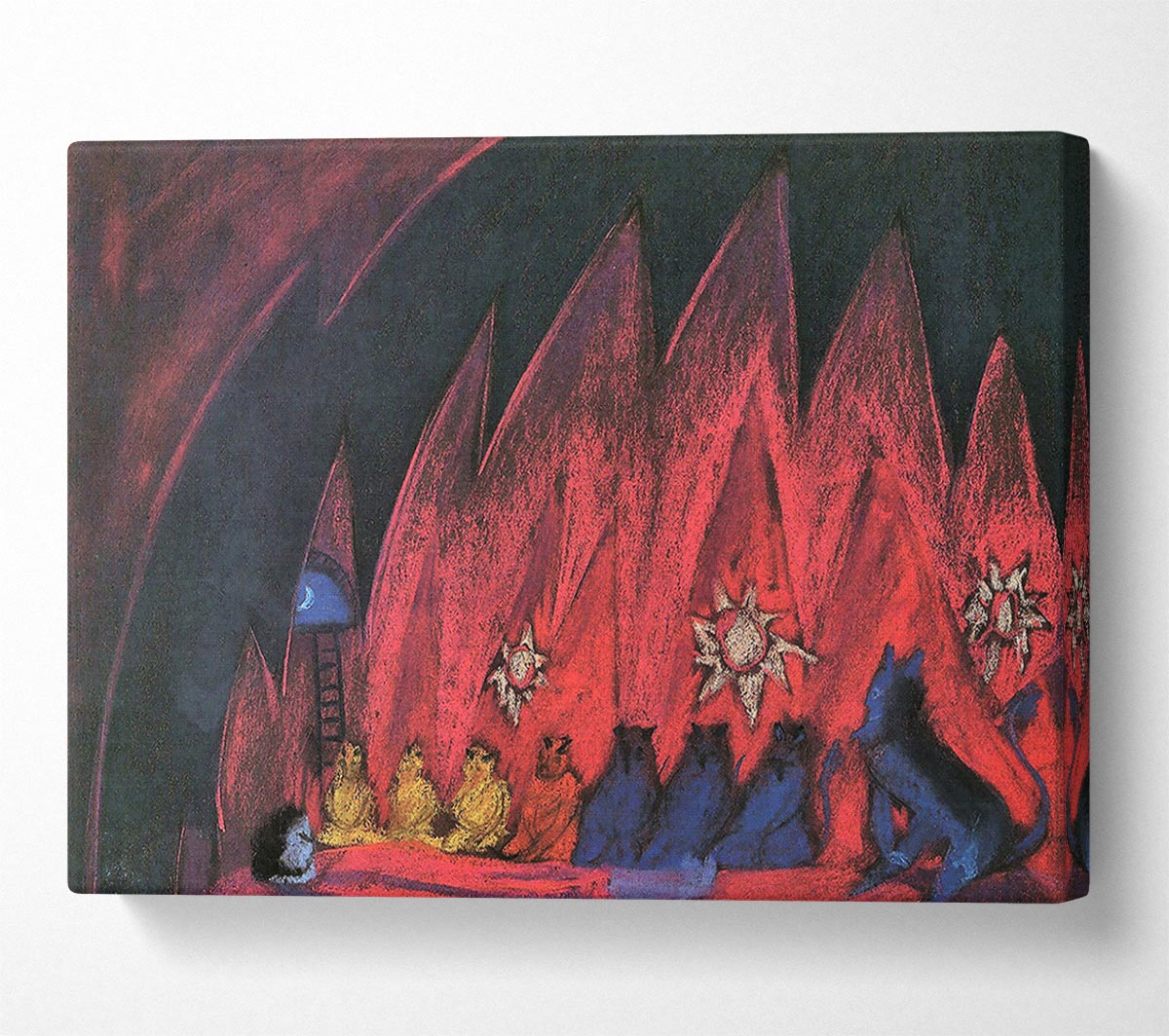 Walter Gramatte The Dreaming Boy 5 Canvas Wall Art