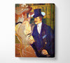 Toulouse Lautrec The English Man At The Moulin Rouge Canvas Wall Art