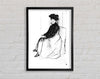 Cassatt Thoughtfully Framed Wall Art