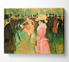 Toulouse Lautrec At The Moulin Rouge Canvas Wall Art
