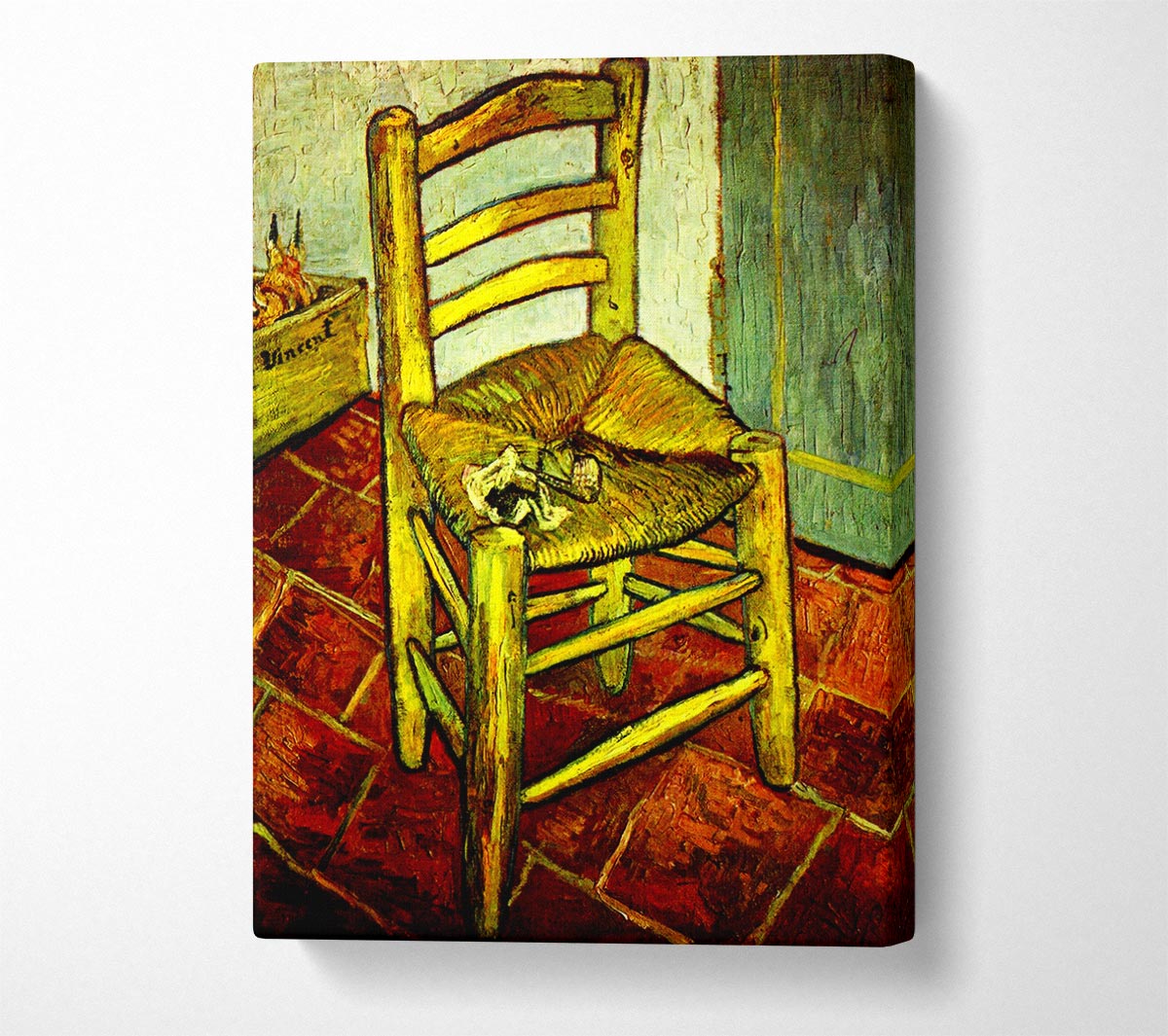 Van Gogh Chair Canvas Wall Art