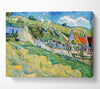 Van Gogh Thatched Cottages Canvas Wall Art