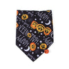 Pet Dog And Cat Halloween Print Triangle Saliva Towel