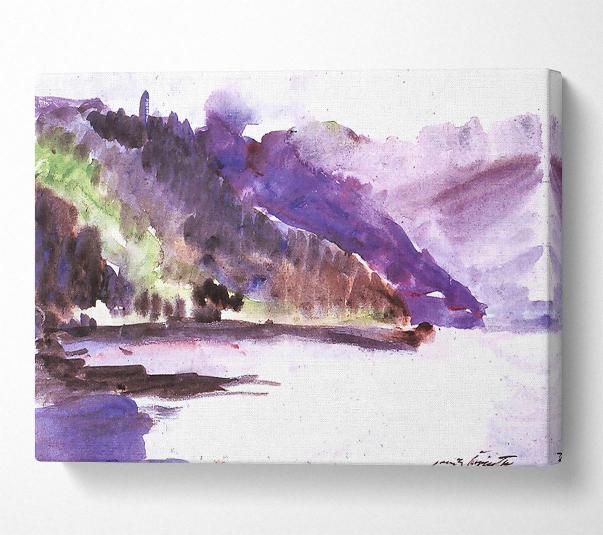Lovis Corinth Walchensee 6 Canvas Wall Art