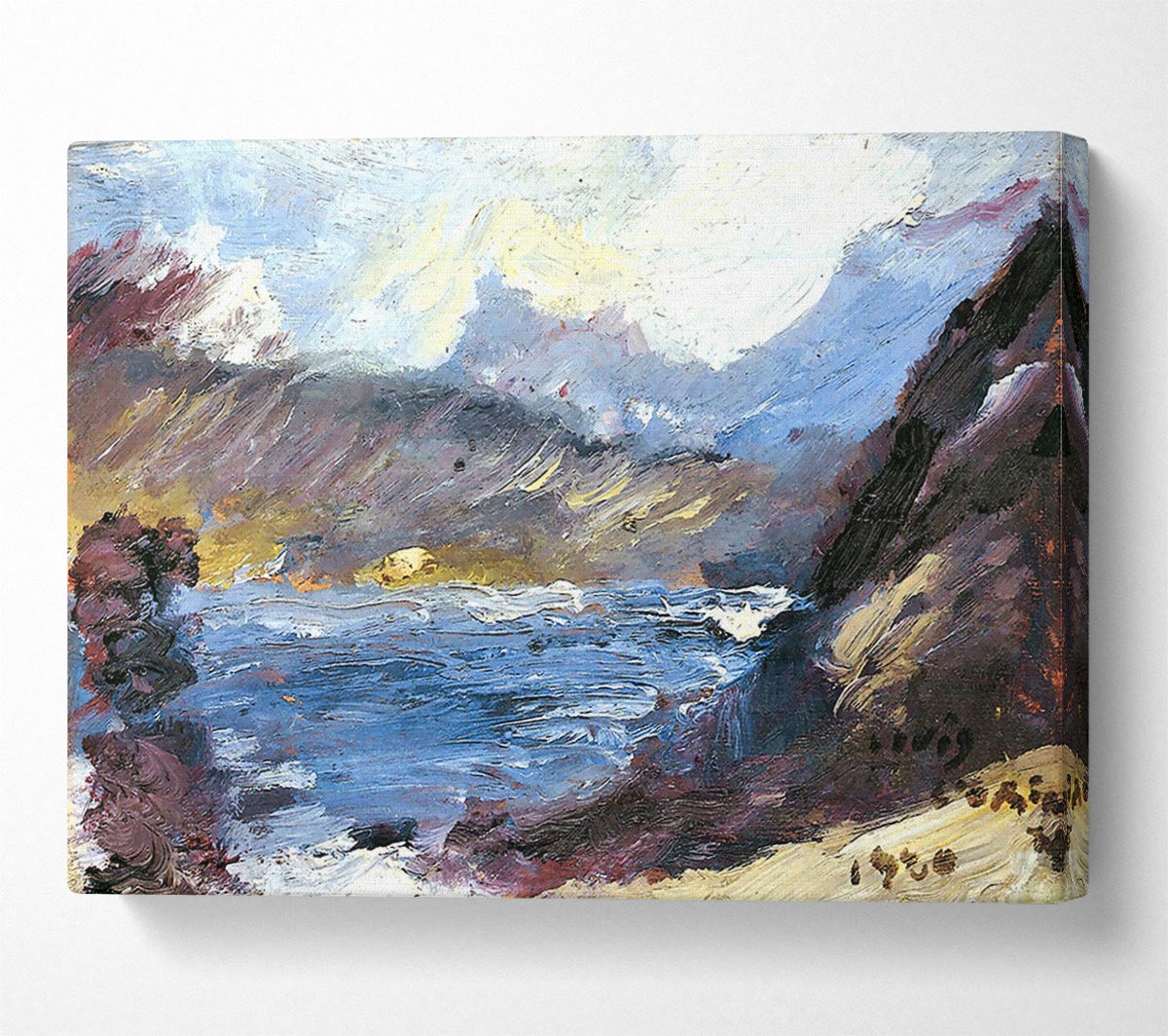 Lovis Corinth Walchensee 8 Canvas Wall Art
