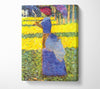 Seurat Woman With Parasol Canvas Wall Art