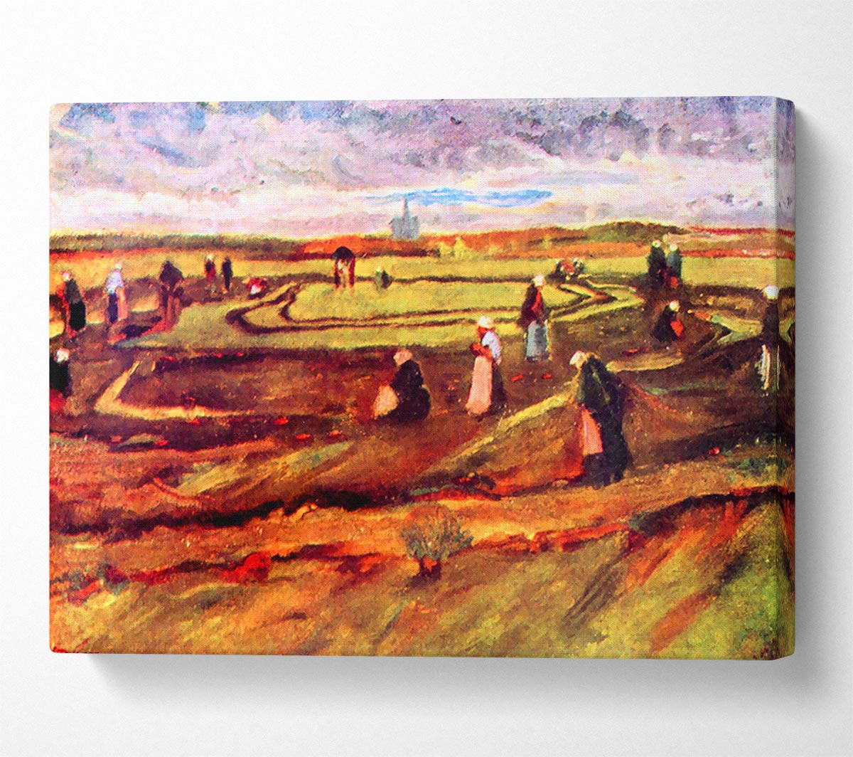 Van Gogh Workers Canvas Wall Art