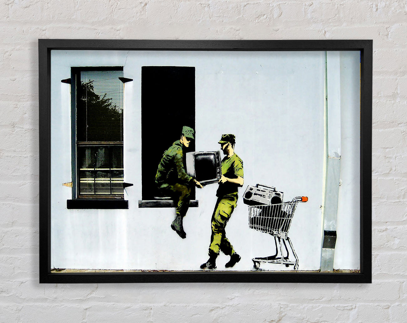 Army Heist Framed Wall Art