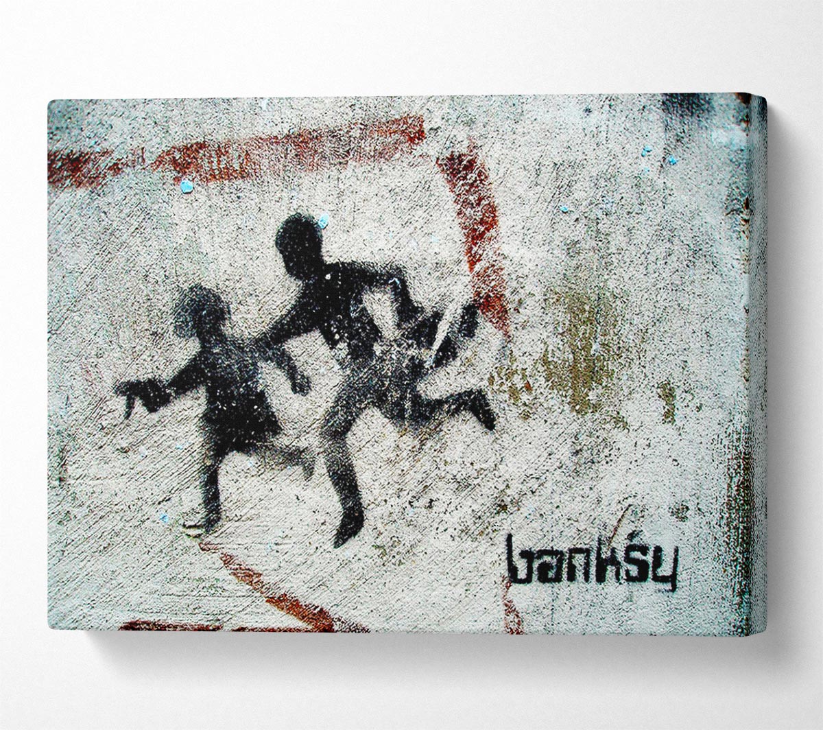 Beware Children With Guns Canvas Wall Art