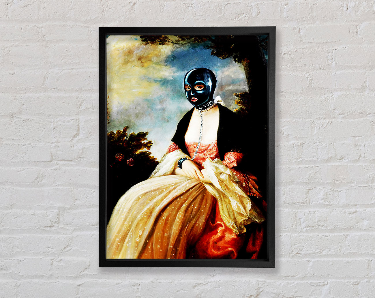 Classical Gimp Framed Wall Art