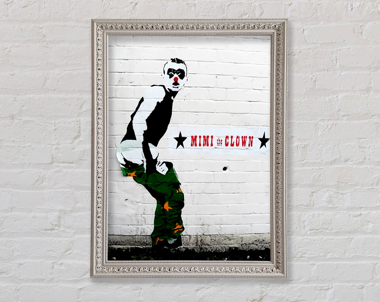 Clown Framed Wall Art