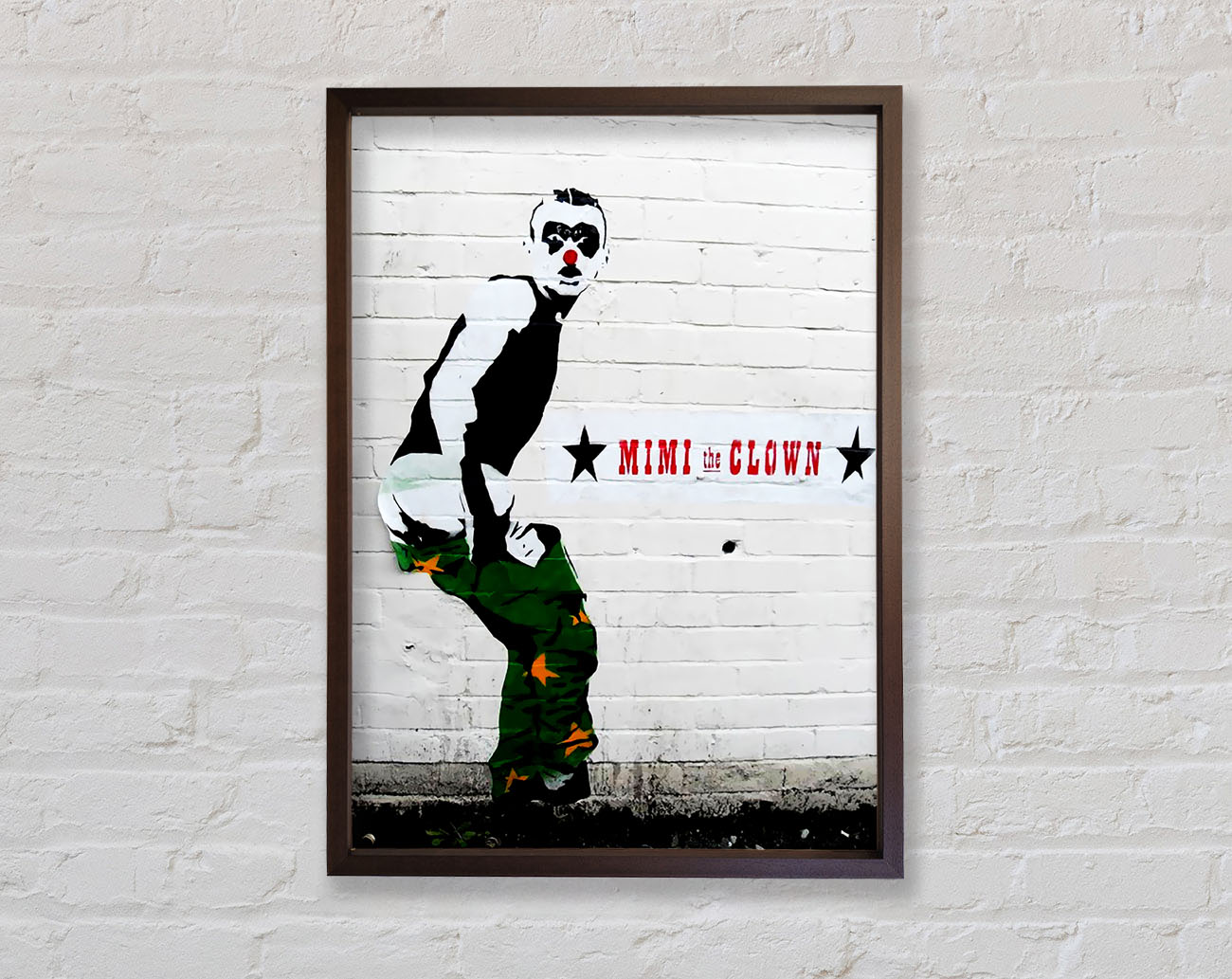 Clown Framed Wall Art