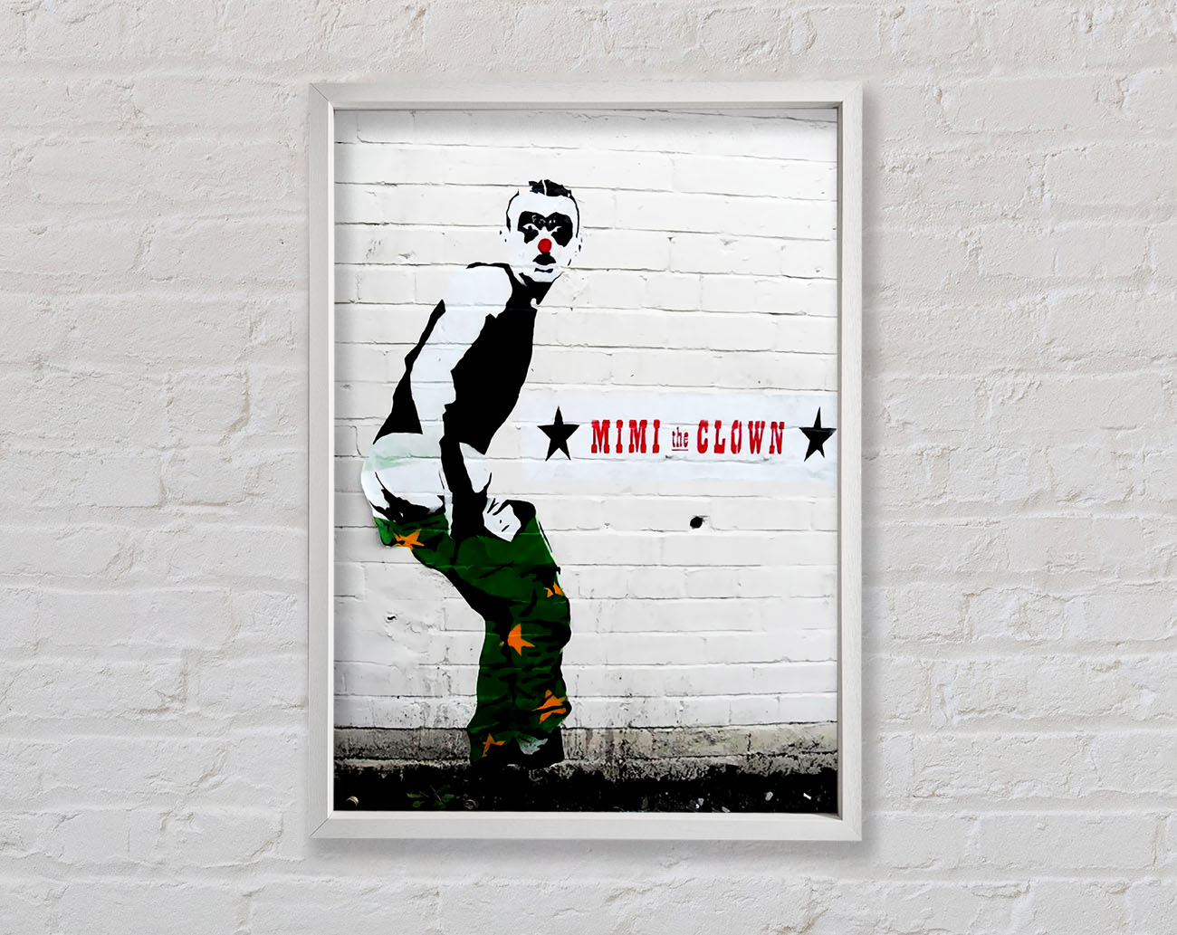 Clown Framed Wall Art