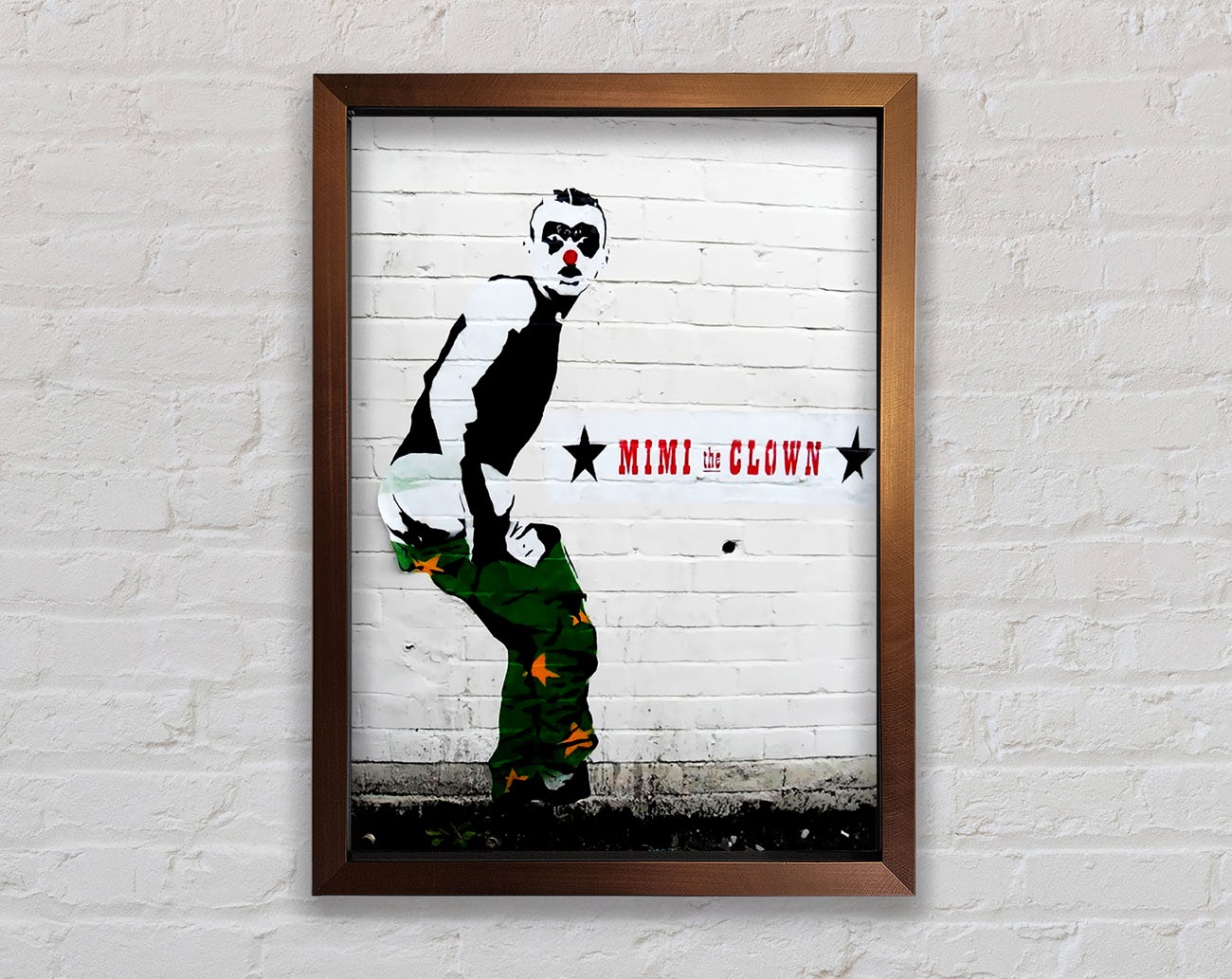 Clown Framed Wall Art
