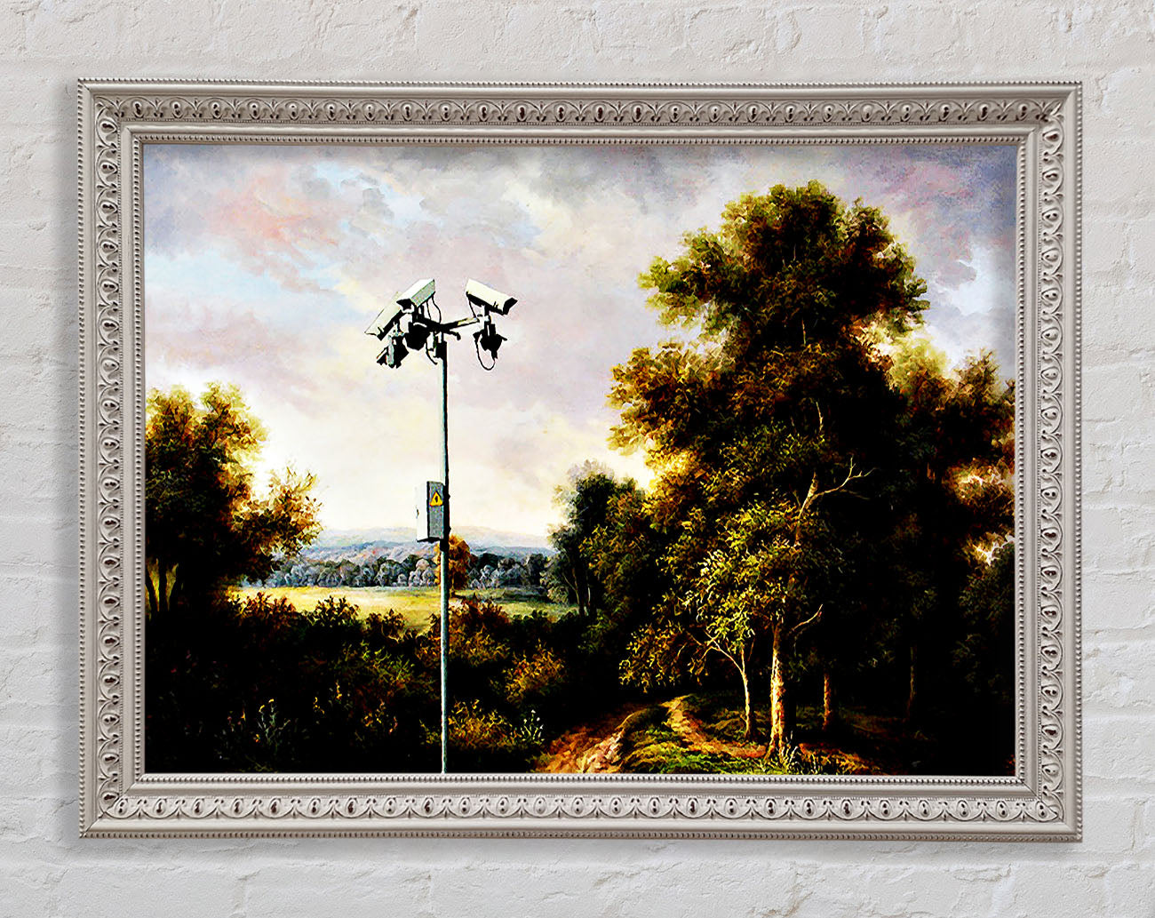 Countryside Cctv Framed Wall Art