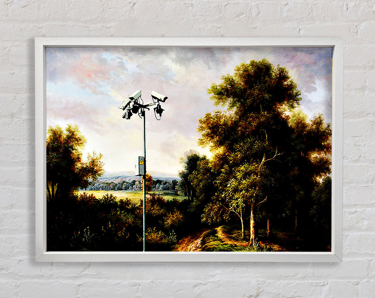 Countryside Cctv Framed Wall Art