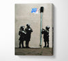 Homage To The Tesco Flag Canvas Wall Art