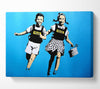Jack And Gill Blue Canvas Wall Art