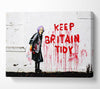Keep Britain Tidy Canvas Wall Art