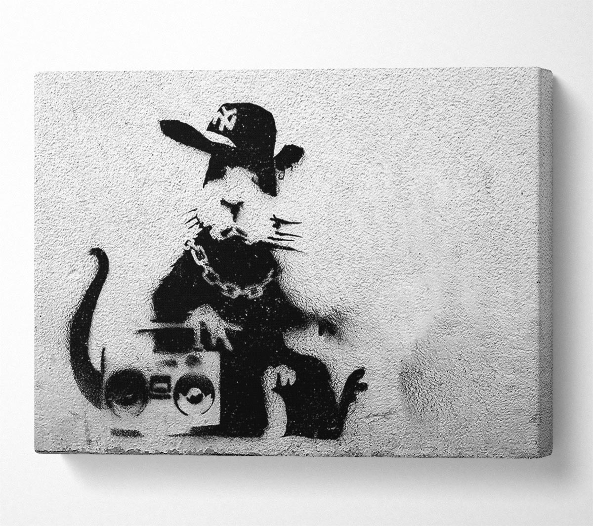 Rap Rat Canvas Wall Art